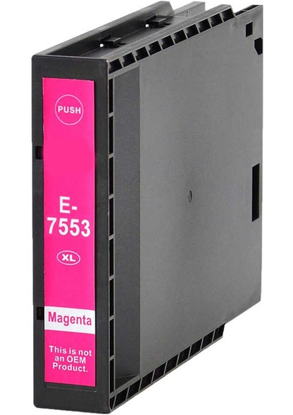 T7553-C13T755340 Kırmızı Muadil Kartuş Yüksek Kapasiteli fiyatları