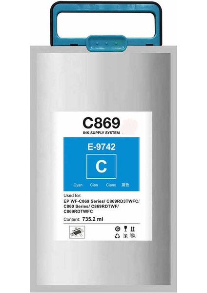 T9742XXL-C13T974200 Mavi Muadil Kartuş Extra Yüksek Kapasiteli fiyatları