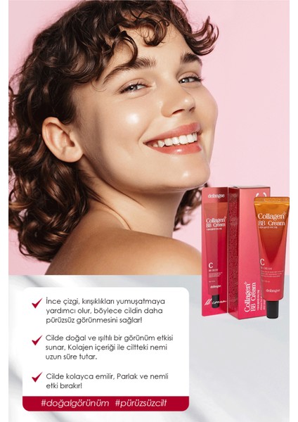 Collagen Bb Cream – Mükemmel Kapatıcılık Sunan Yoğun Nem & Doğal Görünüm Etkili Bb Cream