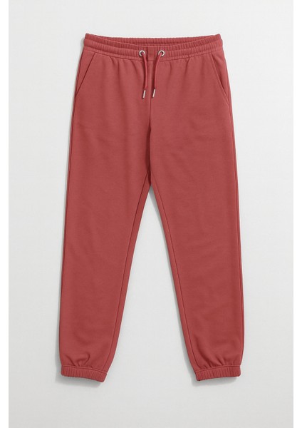 Kadın Paçası Lastikli Mercan Eşofman Altı modelleri