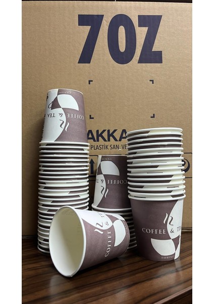 Akka Cup 7 Oz Karton Bardak 3.000 Adet