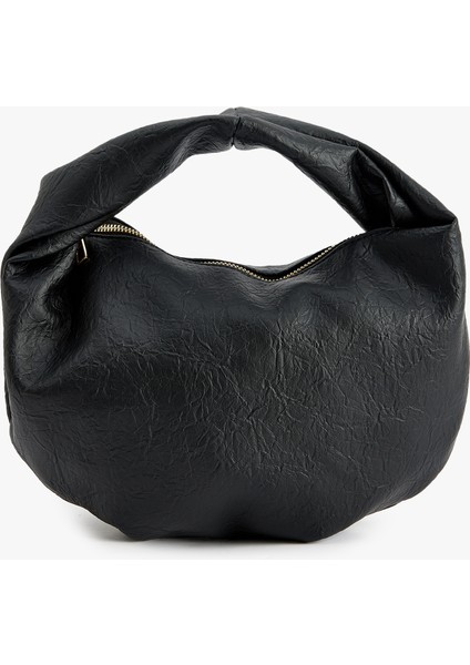 Suni Deri Fermuarlı El Çantası modelleri