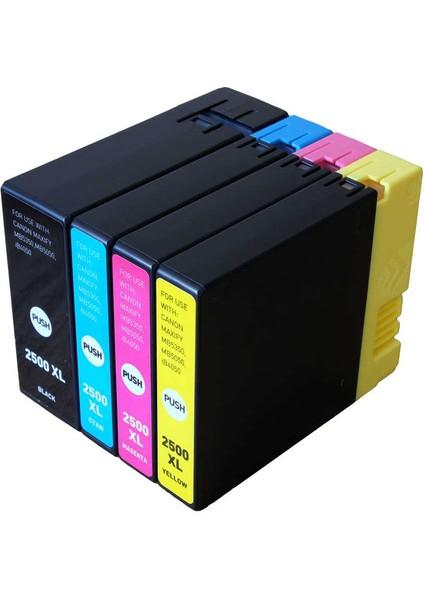 PGI-2500XL9254B004 Muadil Kartuş Paketi fiyatları