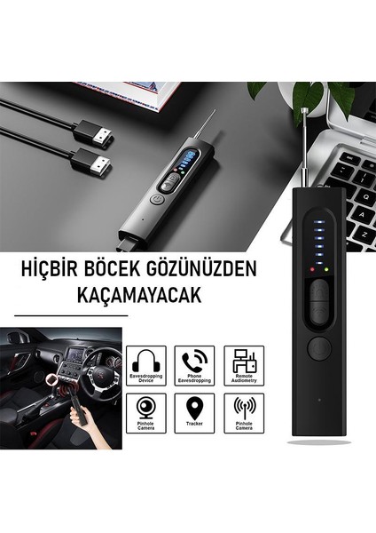 Gizli Kmera & Gps Dedektörü Casus Böcek & Dinlme Cihazı Bulucu indirimleri