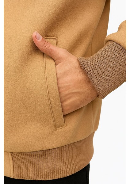 Erkek Kaşe Mont Kürklü Yaka Astarlı Fermuarlı Kışlık Ceket – Plus Scorpion modelleri