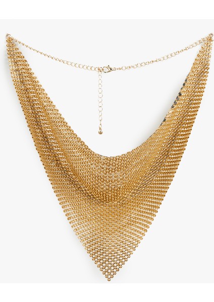 Leopar Desenli Metal Bandana Kolye fiyatları