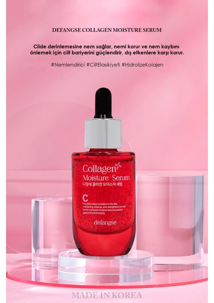 Collagen Moisture Serum - Derin Nemlendirme Hassas Ciltlere Uygun Kolajen Serum