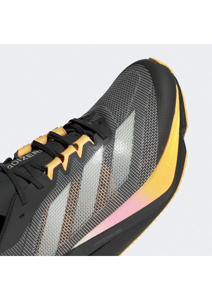 Adizero Boston 12 Erkek Siyah Koşu Ayakkabısı.-