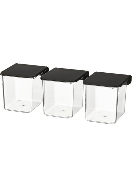 Skadıs Çok Amaçlı Pano Parçası Siyah 7 x 8 x 8,5 cm