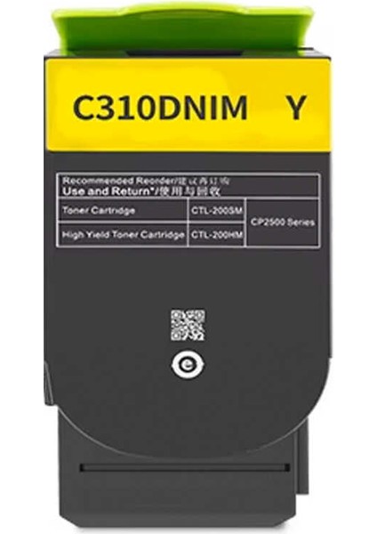 C310C315 006R04371 Sarı Yüksek Kapasite Muadil Toner fiyatları