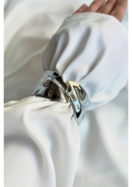 Yaprak Temalı Metal Kalın Cuff Bileklik modelleri