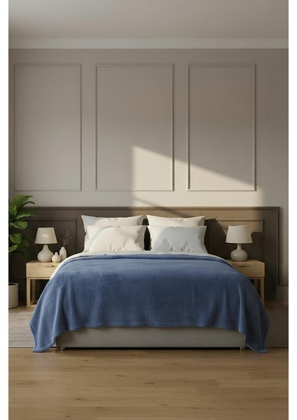 Pufina 150X220 Tavşan Tüyü Tek Kişilik Battaniye