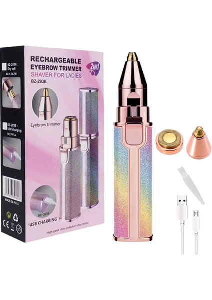 Techmrt 2'si 1 Arada Elektrikli Epilatör