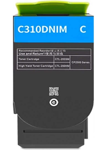 C310C315 006R04369 Mavi Yüksek Kapasiteli Muadil Toner fiyatları