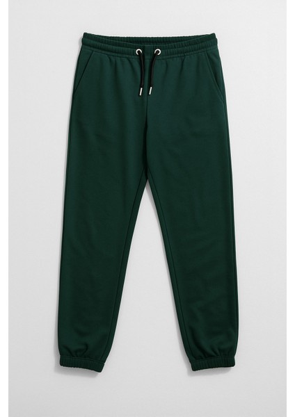 Kadın Paçası Lastikli Nefti Eşofman Altı