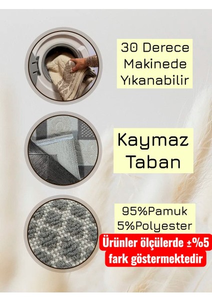 Pamuklu Kaymaz Taban Dikdörtgen Banyo Paspası – Yüksek Emici Pamuk Dokuma Banyo Halısı modelleri