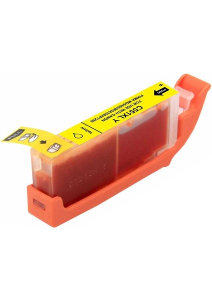 CLI-551XL6446B001 Sarı Muadil Kartuş Yüksek Kapasiteli fiyatları