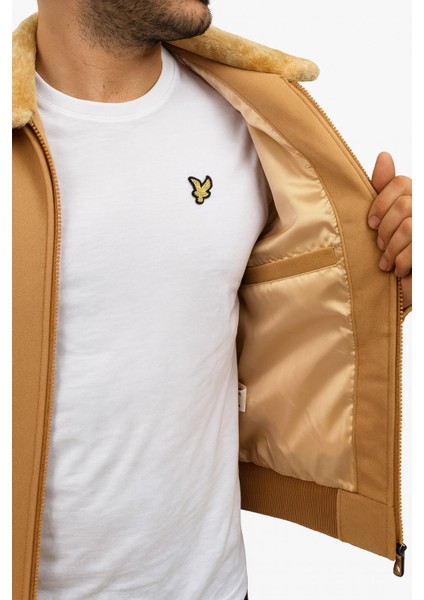 Erkek Kaşe Mont Kürklü Yaka Astarlı Fermuarlı Kışlık Ceket – Plus Scorpion fiyatları