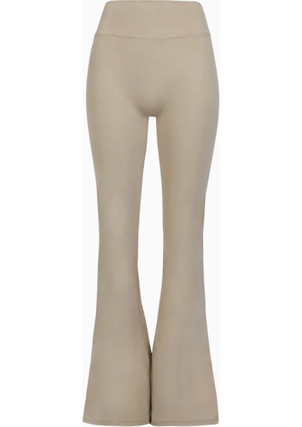 Base Sculpting Flared Leggings Şekillendirici Yüksek Bel Bol Paça Kadın Tayt fiyatları