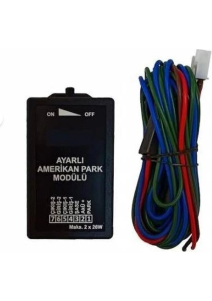 R-Code Ayarlı Amerikan Park Modülü Nkt Group