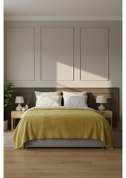 Pufina 150X220 Tavşan Tüyü Tek Kişilik Battaniye