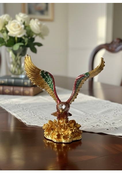 Masa Üstü Kartal Dekoratif Obje