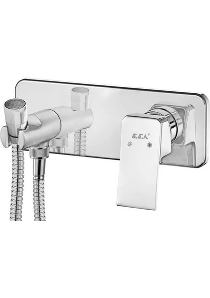Tiera Ankastre Taharet Shut-Off Bataryası El Duşlu Sıva Üstü Grubu + Sıva Altı 102167005-KE modelleri