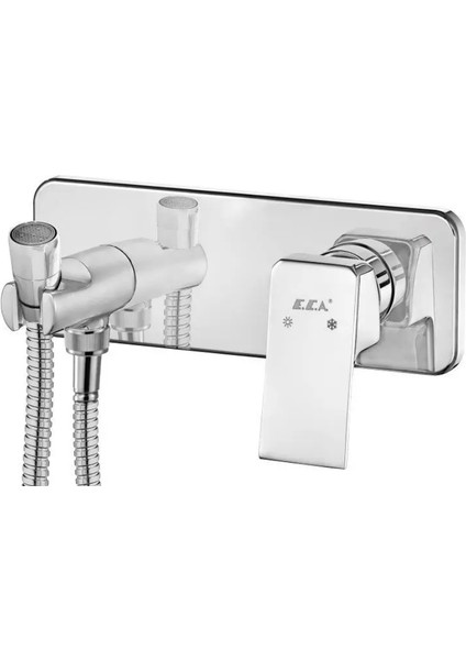 Tiera Ankastre Taharet Shut-Off Bataryası El Duşlu Sıva Üstü Grubu + Sıva Altı 102167005-KE indirimleri