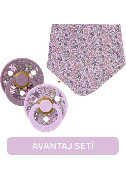 x Liberty Avantaj Seti Chamomile Lawn Violet 0-6 Ay