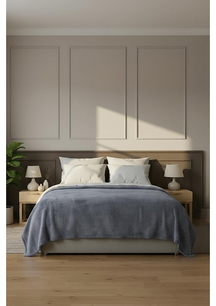 Pufina 150X220 Tavşan Tüyü Tek Kişilik Battaniye