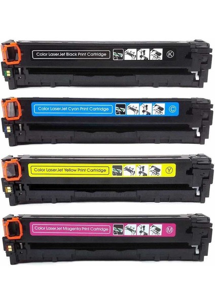 131A-CF210A-CF211A-CF212A-CF213A Muadil Toner Seti fiyatları