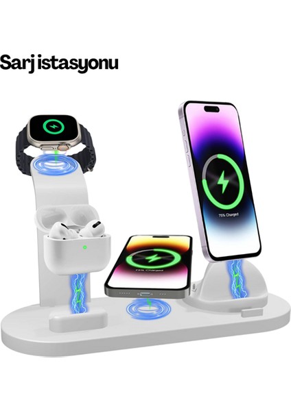 Techmrt Çoklu Şarj Standi