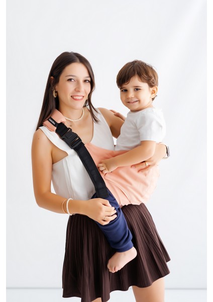 Child Carrier-10 Ay-4 Yaş(Max 18 Kg)Somon Çocuk Taşıyıcı|ana Kucağı-Sling-Yan Sling