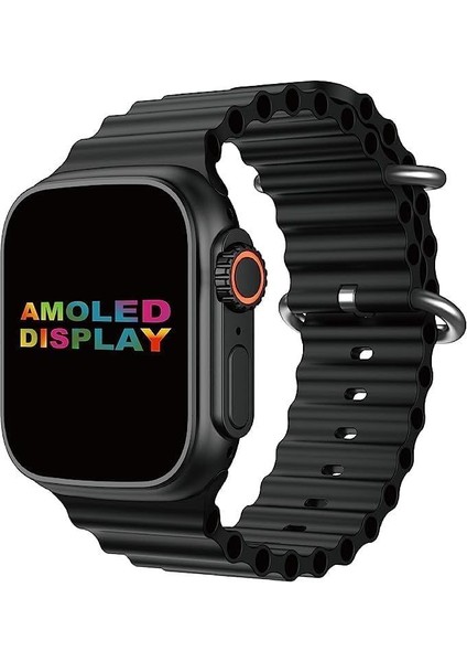 Watch Hk 11 Ultra 3 Amoled Akıllı Saat Iphone ve Android Tüm Telefonlara Uyumlu Amoled Ekran