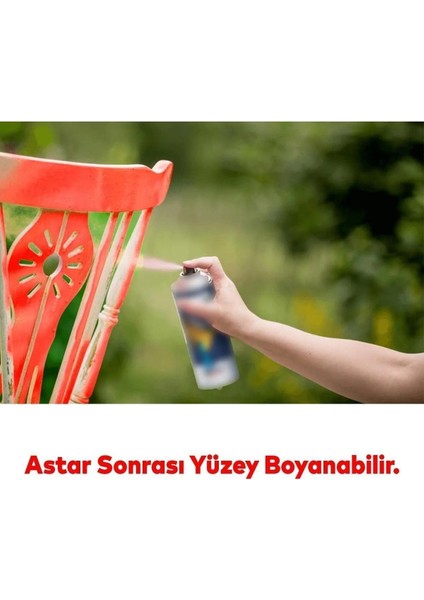 Ahşap Metal Cam Karton Plastik Pvc Yüzey Boya Öncesi Koruma Sprey Astar 400 ml Kod 677 fiyatları