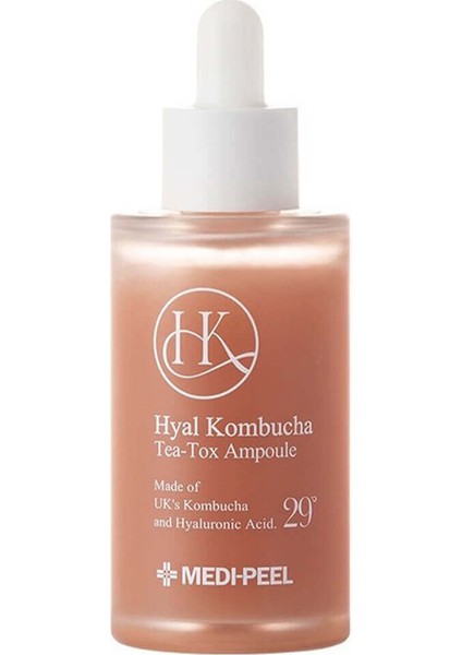 Hyal Kombucha Tea-Tox Ampoule 50 ml %70 Kombucha ve Seramid Içeren Canlandırıcı Ampul