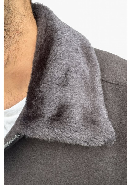 Erkek Kaşe Mont Kürklü Yaka Astarlı Fermuarlı Kışlık Ceket – Plus Scorpion modelleri