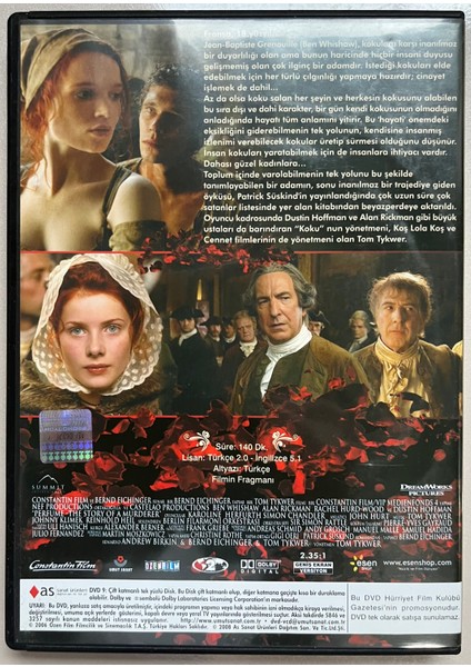 Koku Bir Katilin Hikayesi DVD (Orijnal Dönem Baskı Dvd) fiyatları