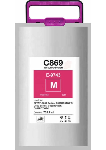 T9743XXL-C13T974300 Kırmızı Muadil Kartuş Extra Yüksek Kapasiteli fiyatları