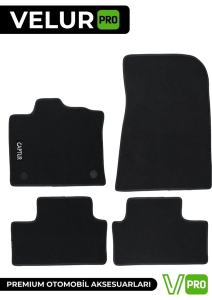 Renault Captur 2025 Araca Özel Halı Oto Paspas modelleri