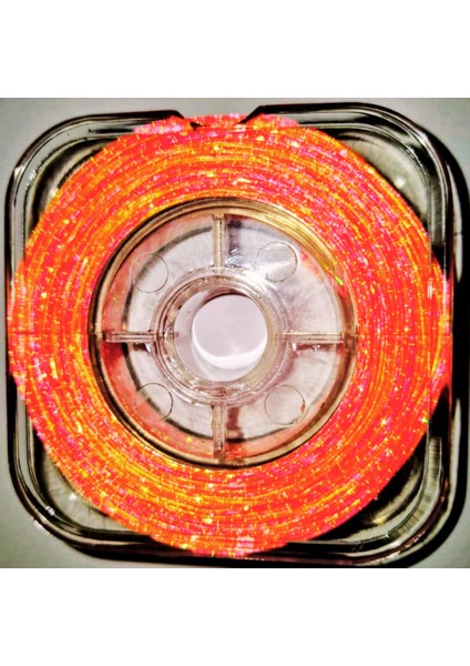 Hazır Çapari Kombini Boru Sim Ultraviyole Uv Neon 3 Renkli Turuncu – Pembe – Fıstık Yeşili Makarada