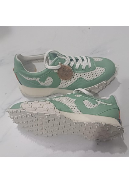 Yeni Impact Plus Snekers Modeli , Kadın Spor Ayakkabı ,valmenti Barracuda Kadın Tekstil Deri Krem/su Yeşil Sneakers & Spor Ayakkabı indirimleri