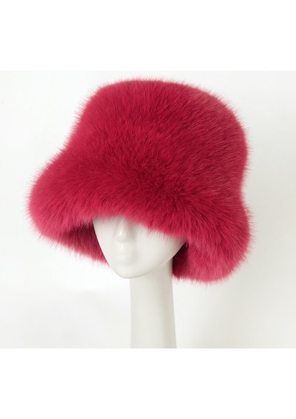 Sonbahar ve Kış Kadın Kısa Peluş Şapka (Yurt Dışından) modelleri