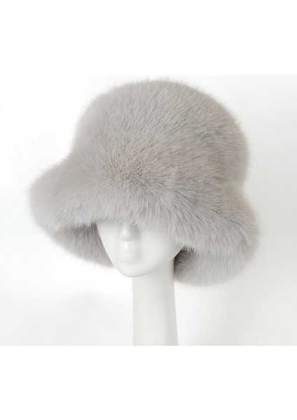 Sonbahar ve Kış Kadın Kısa Peluş Şapka (Yurt Dışından) modelleri