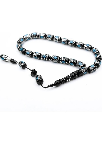 Oltu Taşı Kapsül Kesim Akrep Model Mine Işlemeli Tespih fırsatları