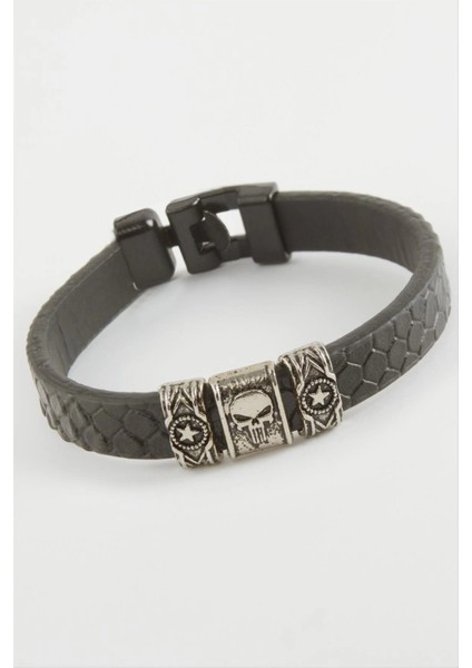 Kuru Kafa Kaliteli Suni Deri Bileklik