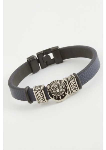 Osmanlı Bayrağı Kaliteli Suni Deri Bileklik