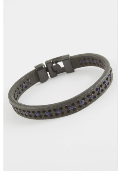 Noktalı Kaliteli Suni Deri Bileklik