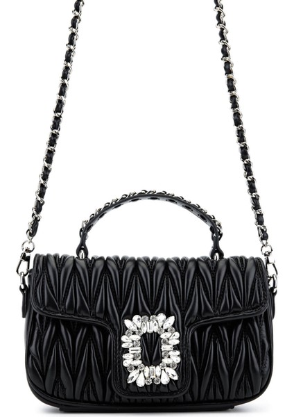 Kadın Suni Deri Siyah Omuz Çanta 921 27126 Bn Cnt SK25-26 Sıyah modelleri