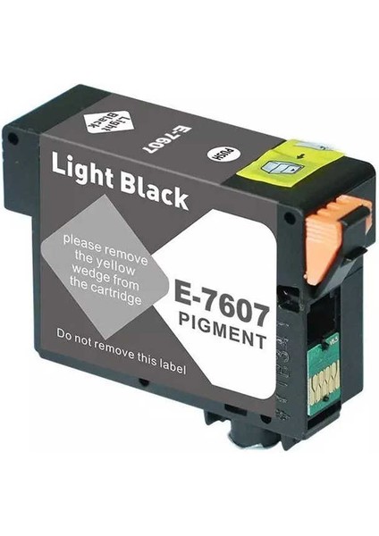 T7607-C13T76074010 Açık Siyah Muadil Kartuş fiyatları